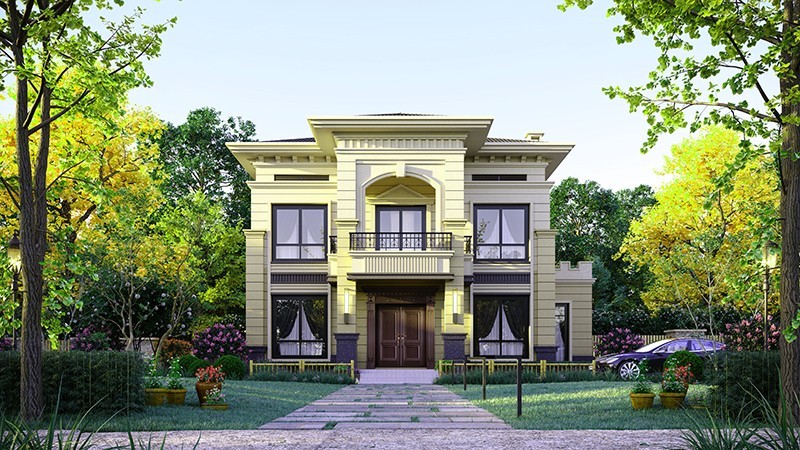 西安中式合院住宅，开放庭院与邻里乡亲更亲近